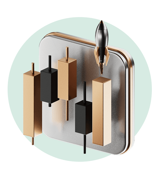 Header candle illustration